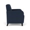 Lesro Siena Lounge Reception Wide Guest Chair, Black, RF Blueberry Back, MD Ink Seat, RF Blueberry Panels SN1201 - alternate 2